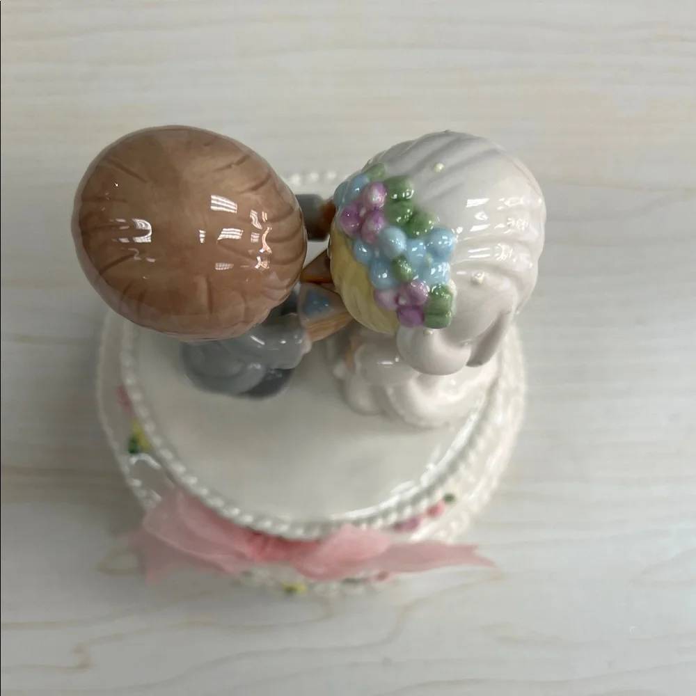Precious Moments Bride and Groom Cake Topper